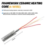 Portable Hot Air Gun 958 framework