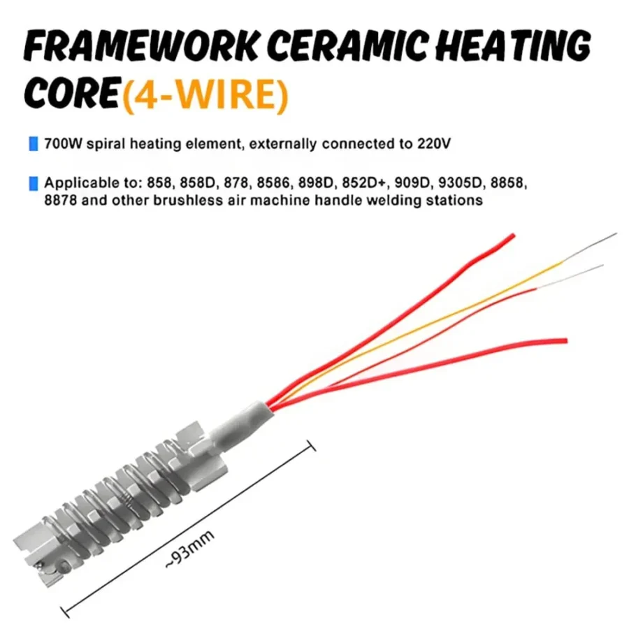 Portable Hot Air Gun 958 framework