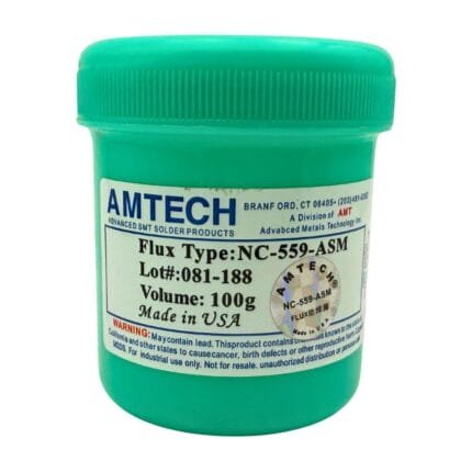 فلاكس أمريكي NC-559 100 جرام - AMTECH أصلي لأعمال اللحام الدقيقة