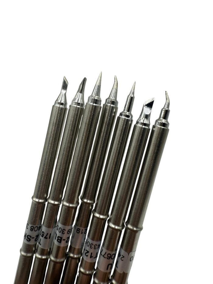 كاوية استيشن 2 في 1 موديل T12-X2 ماركة HANDSKIT مع 7 سنون - Image 3