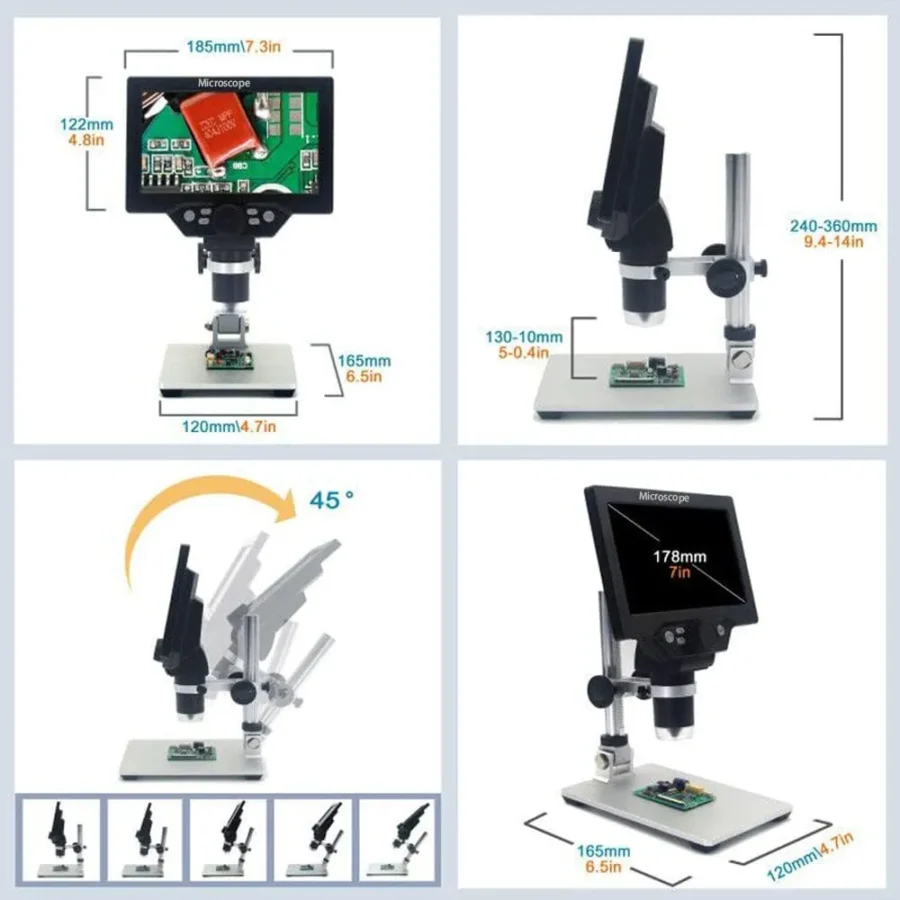 G1200 Microscope featuers