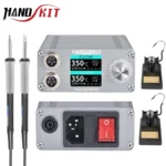 HANDSKIT T12-X2 كاوية استيشن 2 في 1 مع 7 سنون