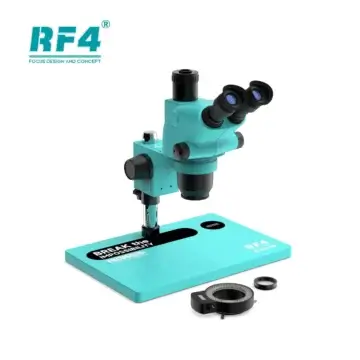 RF4 RF-6565TVP 6.5X-65X Trinocular Stereo Zoom Microscope with Big Aluminum Alloy Base MAIN
