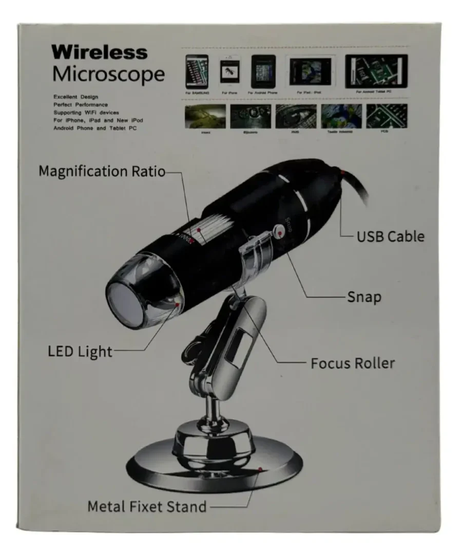 USB 1000X back package