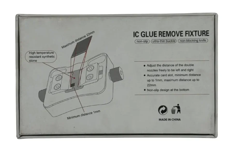 Universal Ic Glue Remove Fixture back package