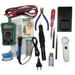 شنطة عدة صيانة متنقلة كاملة HANDSKIT 830LN مع كاوية 60W وعدسة تكبير 40X - Image 3