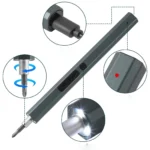 Electric precision screwdriver set M&R 40 bits for phone repair features