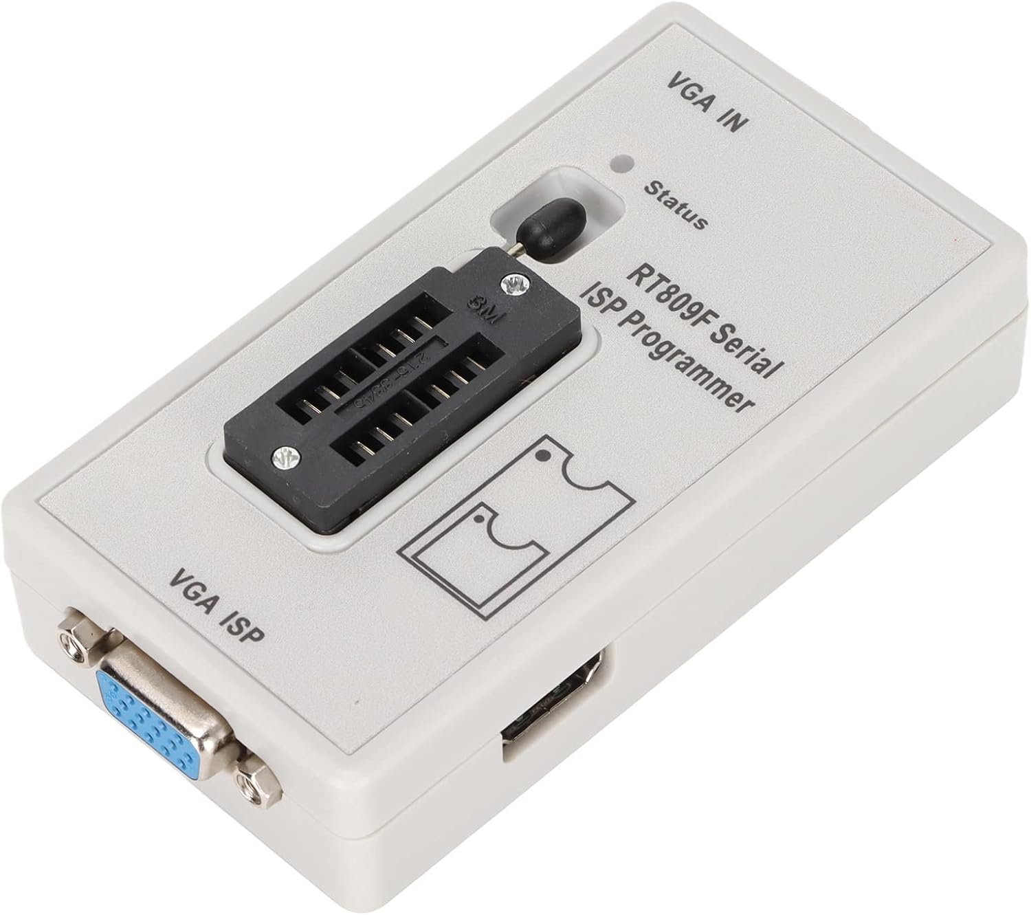 614-9ZsdZ5L._AC_SL1500_ مبرمجة RT809F مع 3سوكتات والمشبك - الصورة 1