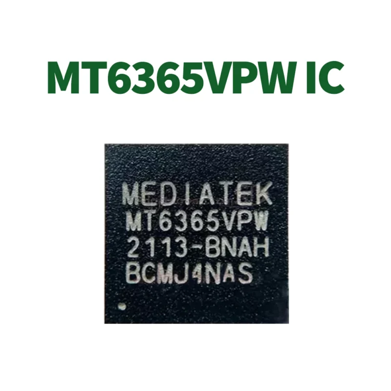 صورة آيسي الباور MT6365VPW الأصلي من الأمام والخلف