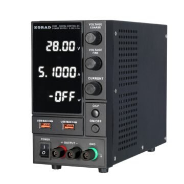 Korad U202 DC Power Supply 5A 30V With USB باور صبلاي لصيانة الإلكترونيات