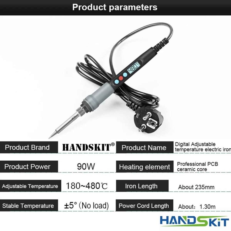 ⁦كاوية لحام إلكترونيات ذكية HANDSKIT 220v 90W SI-926⁩ - الصورة ⁦4⁩