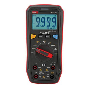 UT60BT Auto Digital Multimeter أفوميتر أوتوماتيك بلوتوث لقياس الكهرباء والمقاومات والمكثفات