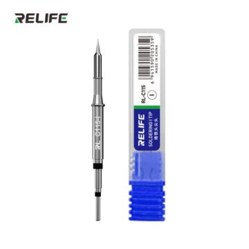 RELIFE RL-C115-I سن كاوية لحام دقيق لصيانة الإلكترونيات ومكونات SMD