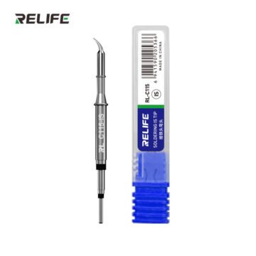 RELIFE RL-C115-IS سن كاوية لحام دقيق لصيانة الإلكترونيات ومكونات SMD