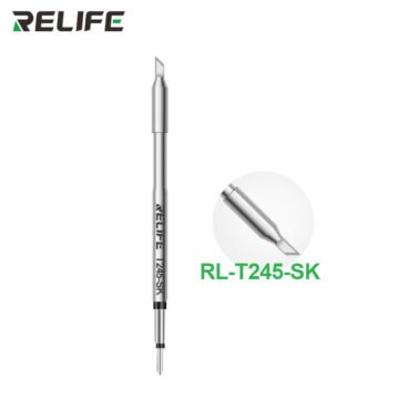 RELIFE RL-T245-SK سن كاوية لحام دقيق لصيانة الإلكترونيات والبوردات